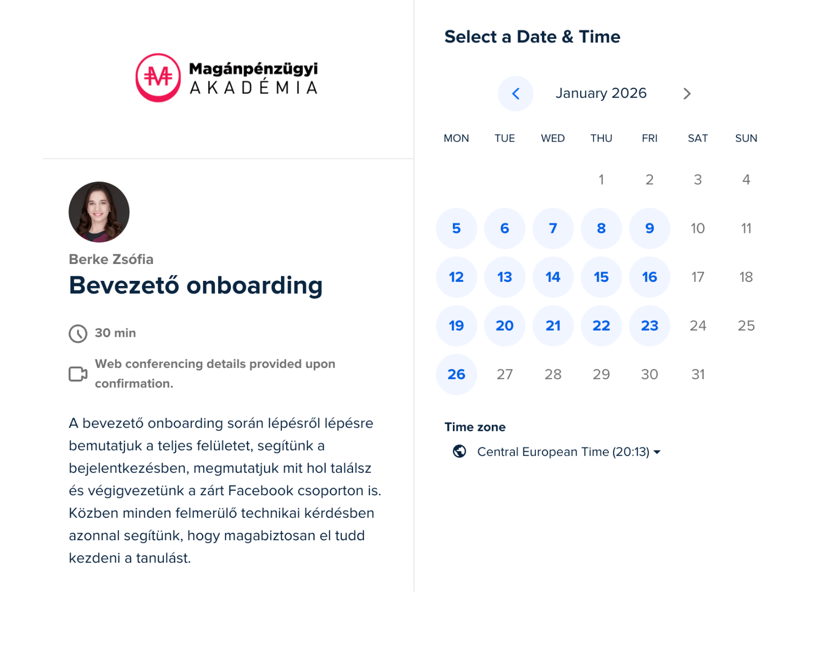 VT - Bevezető Onboarding