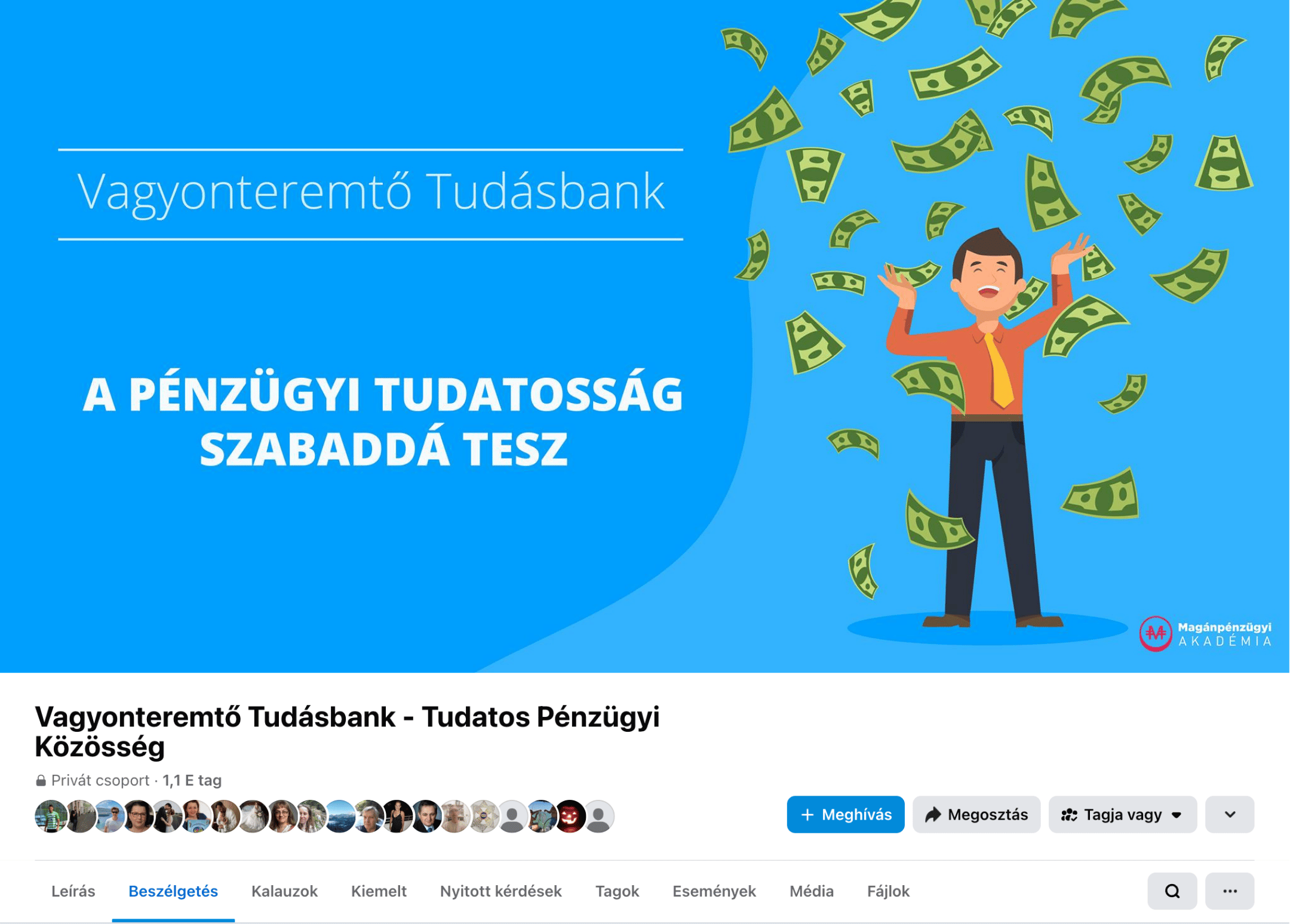 VT Facebook csoport kép