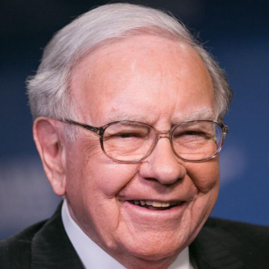 Warren Buffett 1x1 Arckép
